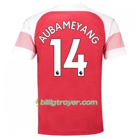 Billige Fotballdrakter Arsenal Aubameyang 14 Hjemmedraktsett 2018/19 Kortermet